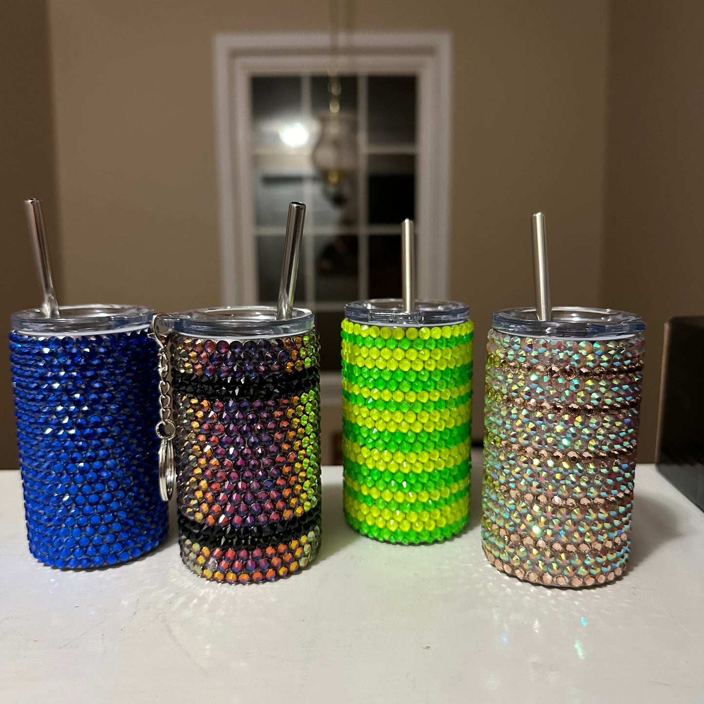 Rhinestone Shot Glass Tumbler