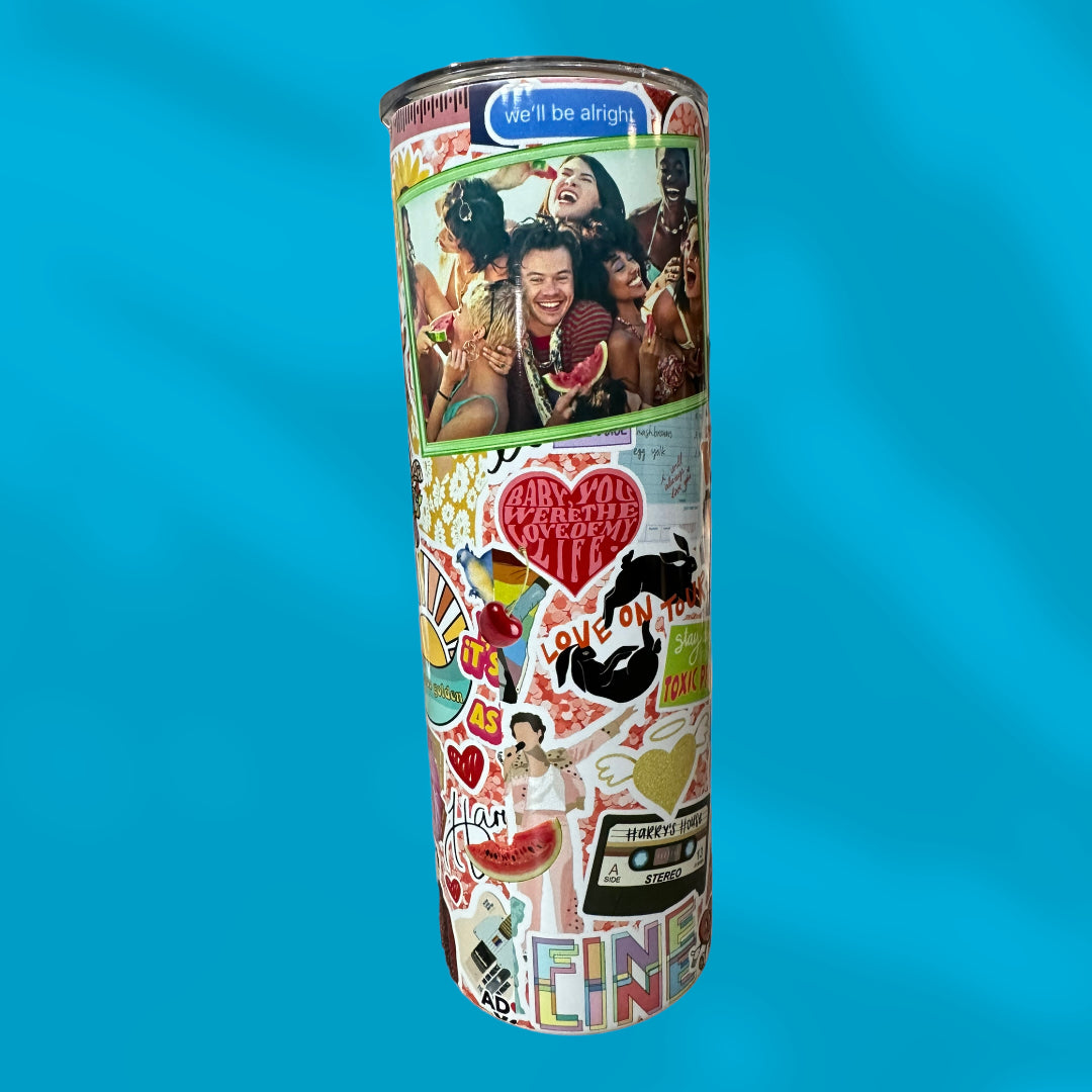 Harry Styles Inspired Sublimation Tumbler