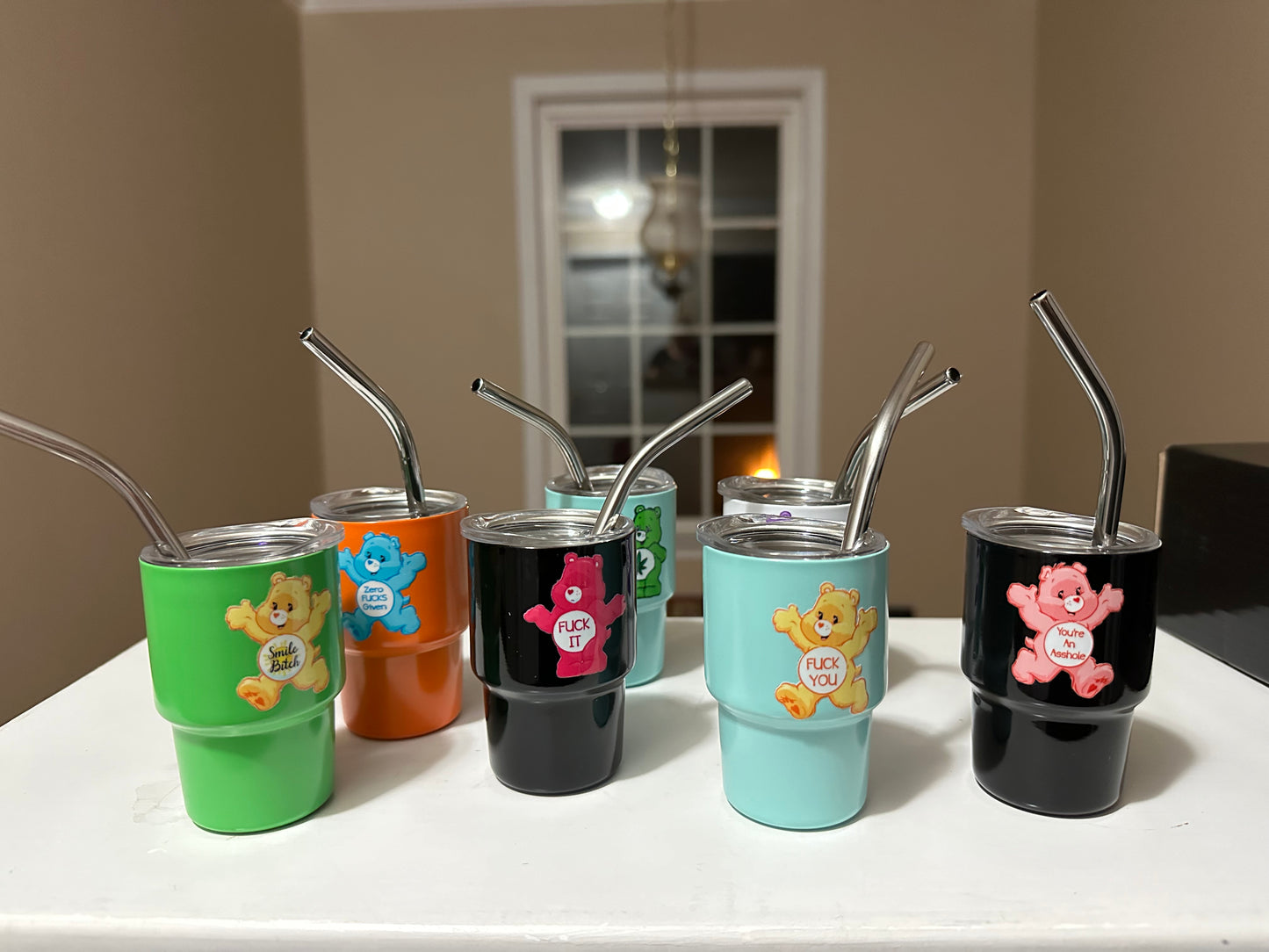 Mini Shot Glass Tumblers with UV DTF Stickers: The Perfect Party Accessory!