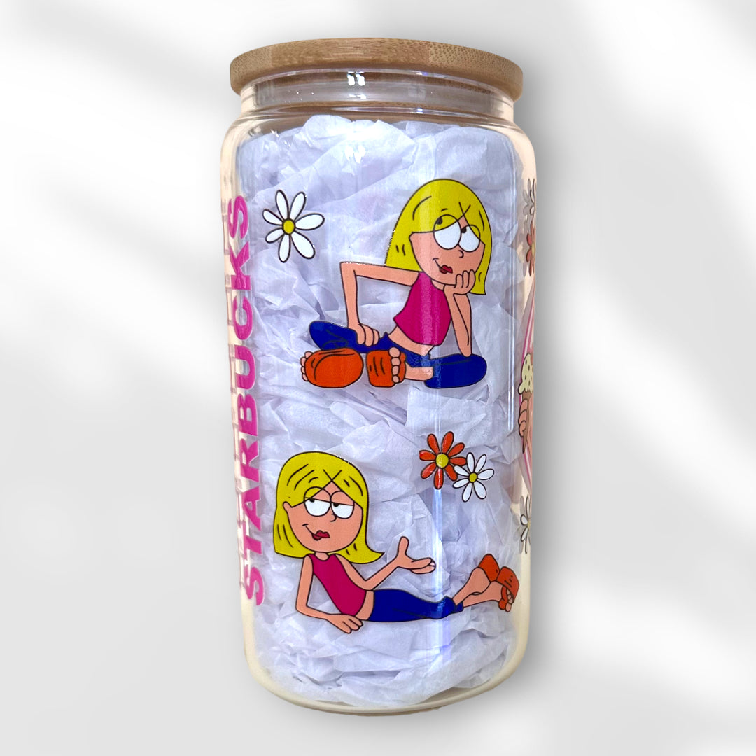 Lizzie McGuire Cold Brew Can Glass