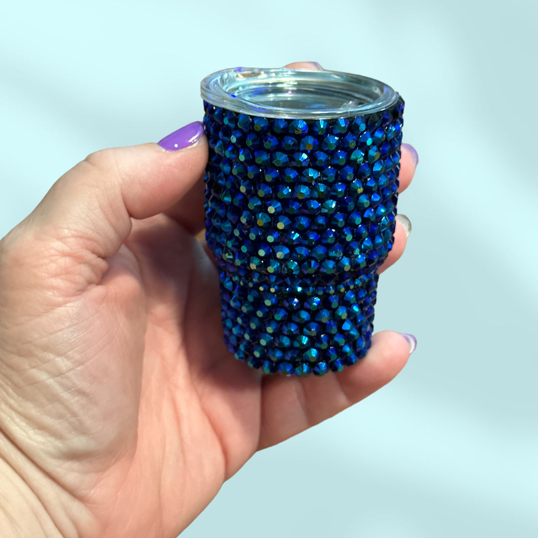Rhinestone Shot Glass Tumbler