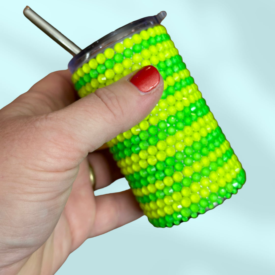 Rhinestone Shot Glass Tumbler