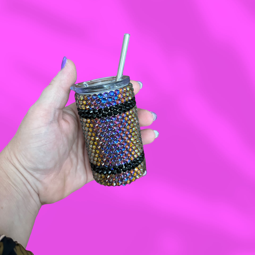 Rhinestone Shot Glass Tumbler