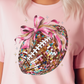 Disco Football Ribbon T-Shirt