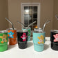 Six-Pack Mini Shot Glass Tumblers with UV DTF Stickers - Save More with Multi-Packs!