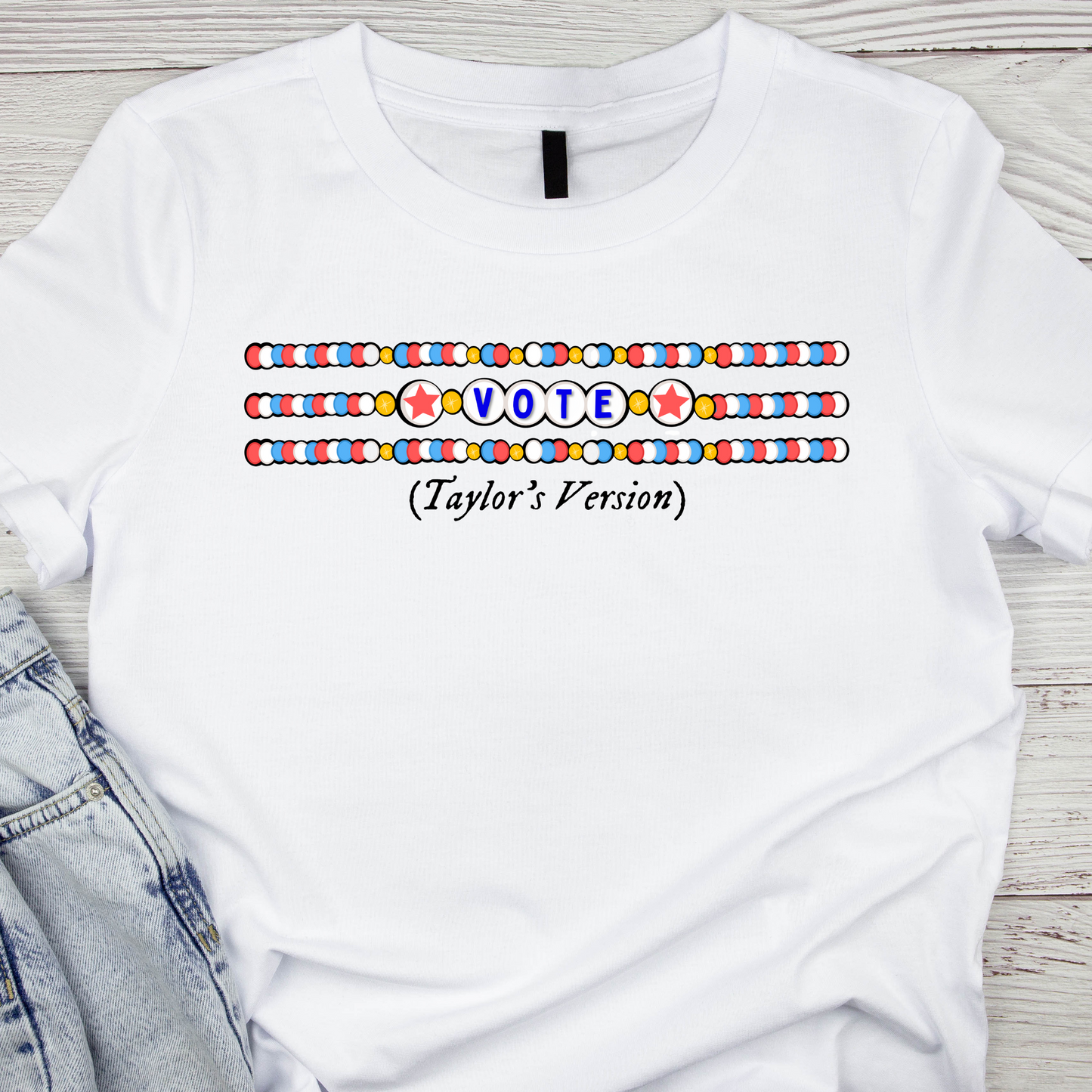 Friendship Bracelet VOTE (Taylor's Version) T-Shirt