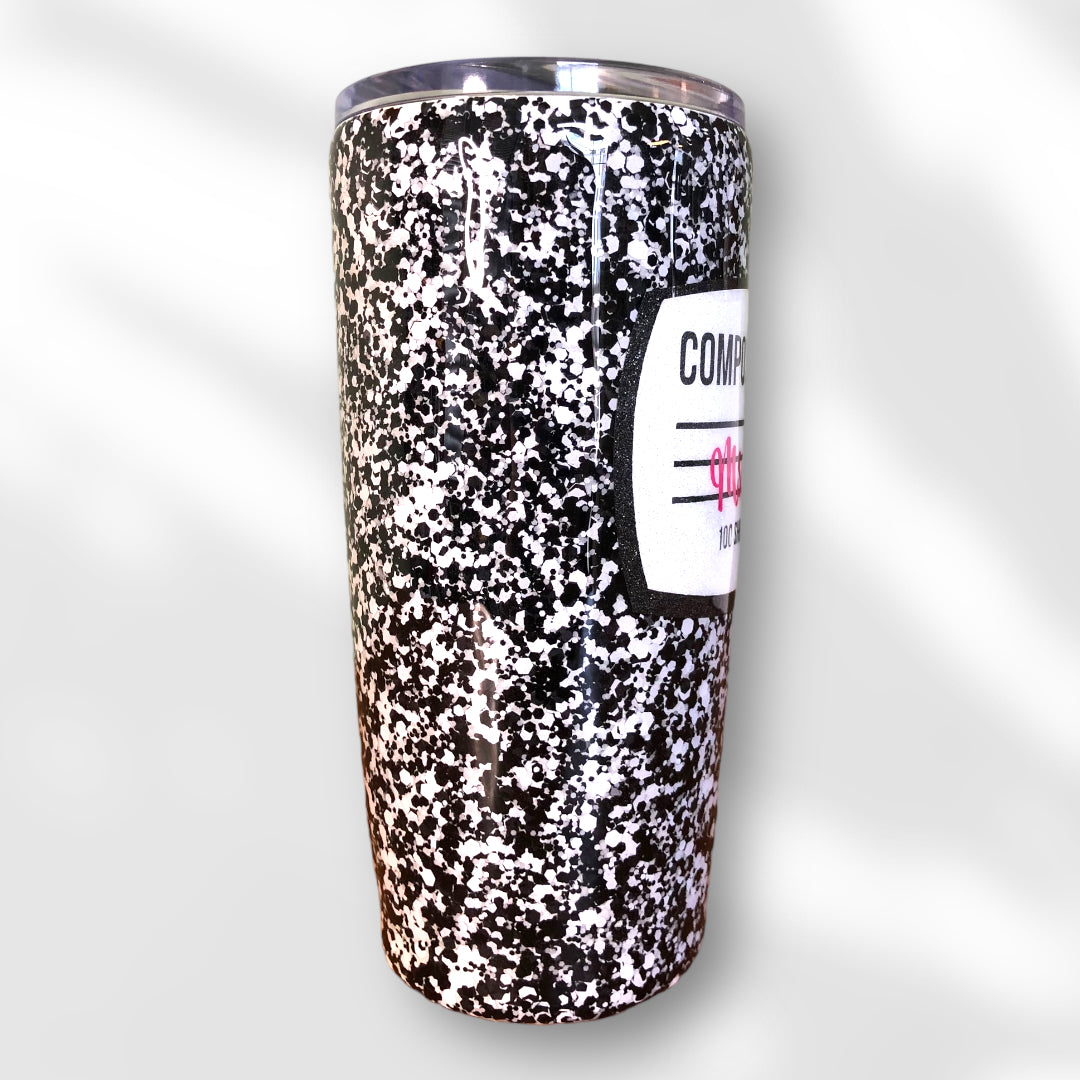 Glitter Tumbler  Glitter tumbler cups, Glitter tumbler, Custom