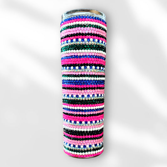 Rhinestone Serape Tumbler