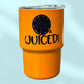 Two-Pack: 2oz Stainless Steel Mini Shot Glass Tumbler with UV DTF Stickers