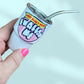 Six-Pack Mini Shot Glass Tumblers with UV DTF Stickers - Save More with Multi-Packs!